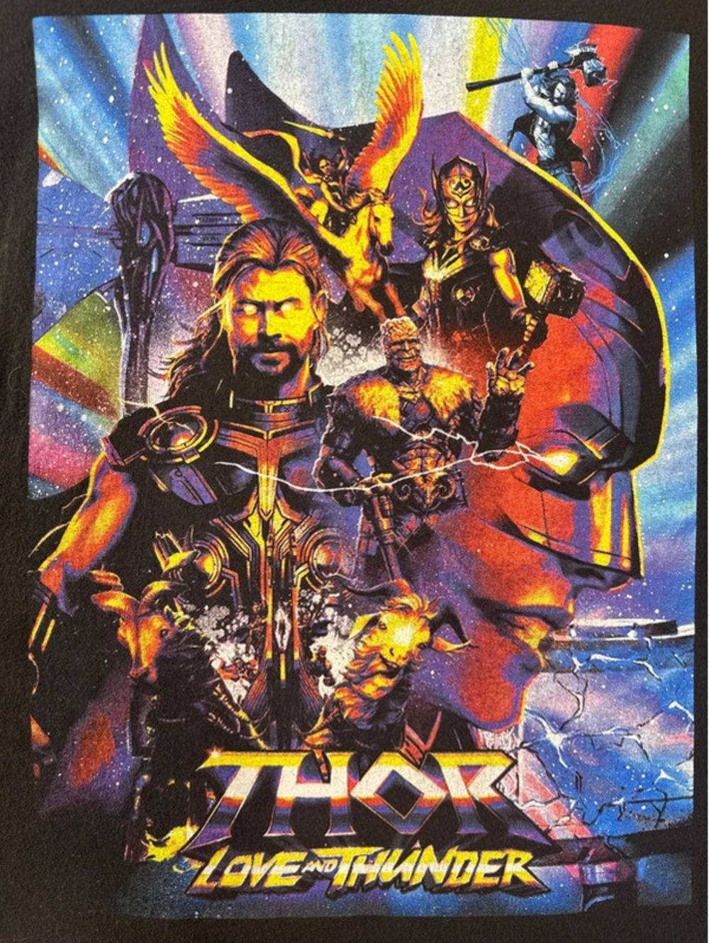 Thor Marvel shirt XL